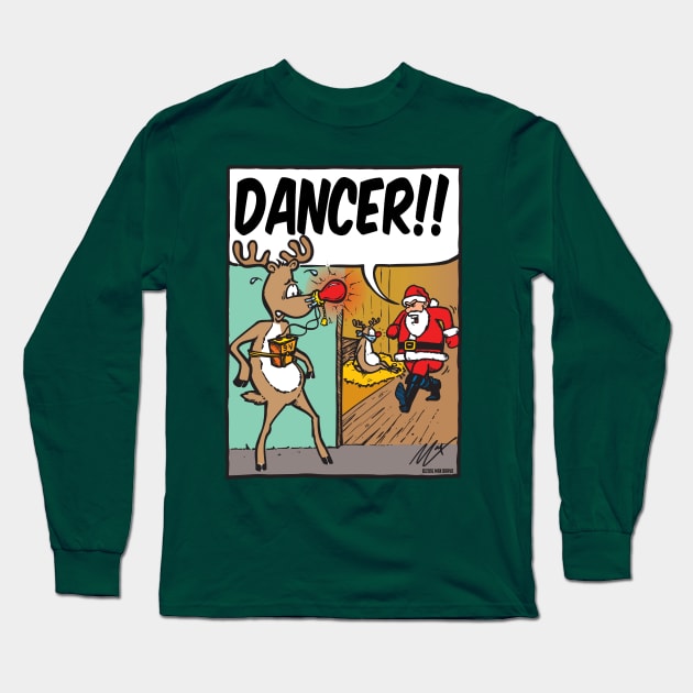 Bad Reindeer Long Sleeve T-Shirt by BRAVOMAXXX